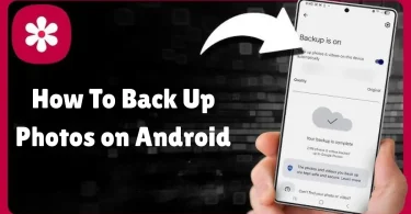 how to back up photos on android