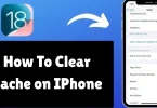how to clear cache on iphone