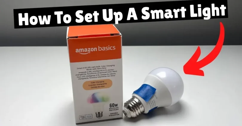 how to set up a smart light