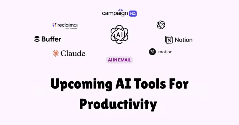 upcoming ai tools for productivity